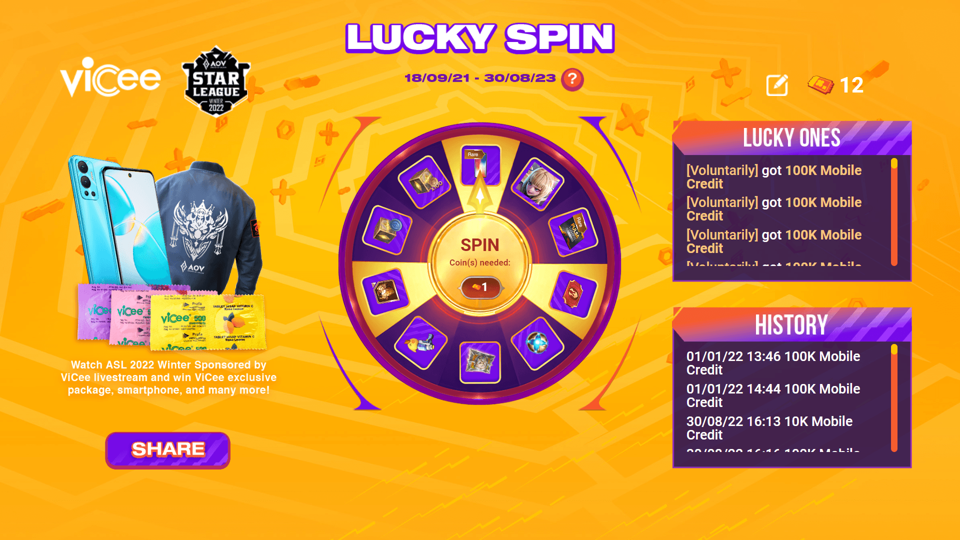 Lucky Spin-0